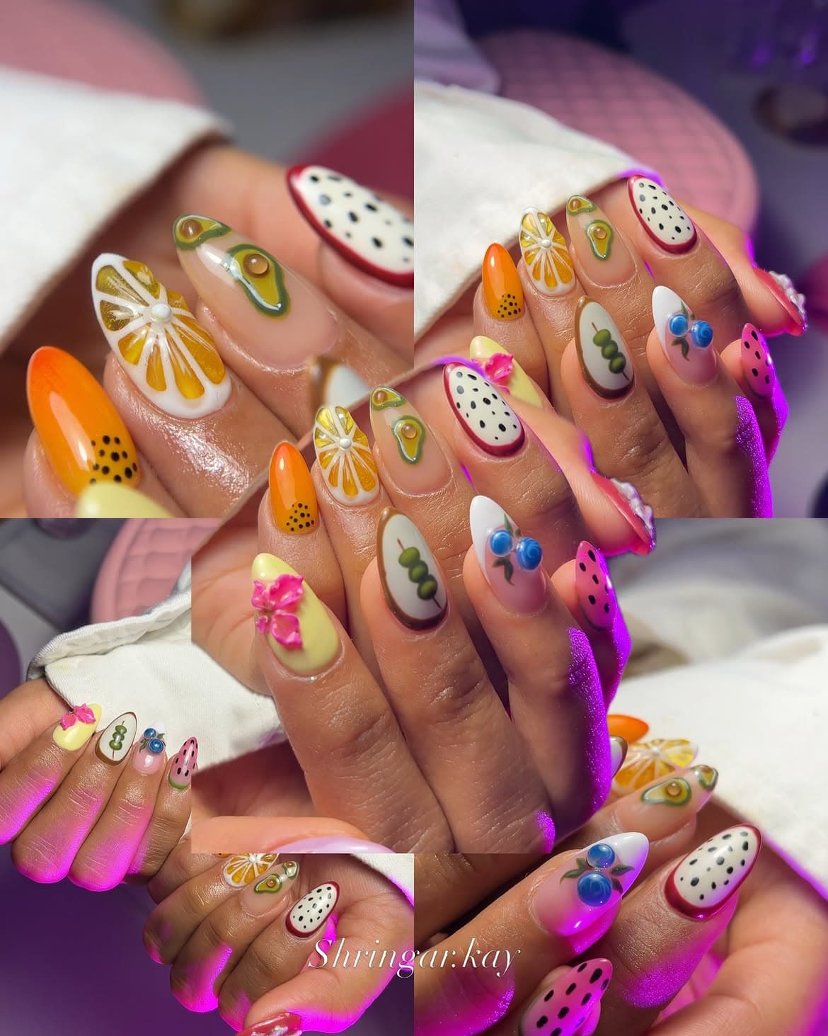 Signature nail artwork
